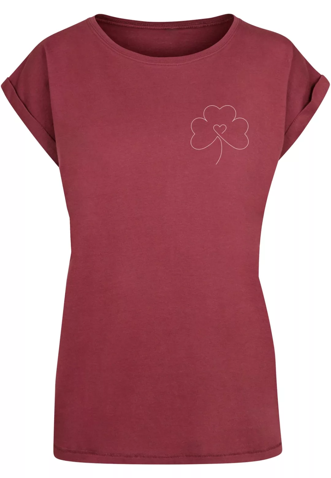 Merchcode T-Shirt "Merchcode Damen Ladies Spring - Leaf Clover Flower T-Shi günstig online kaufen