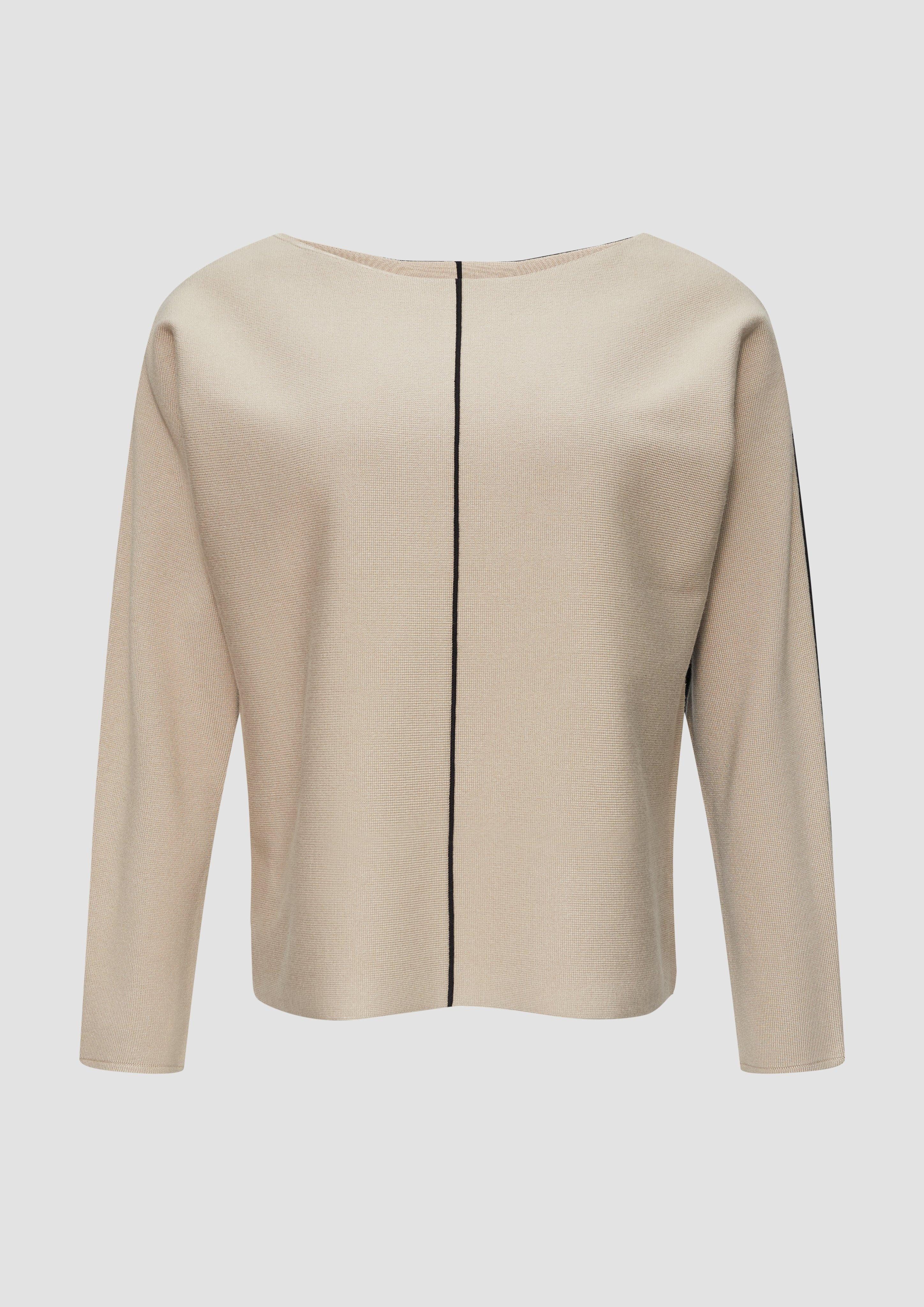 s.Oliver BLACK LABEL Strickpullover Modischer Strickpullover günstig online kaufen