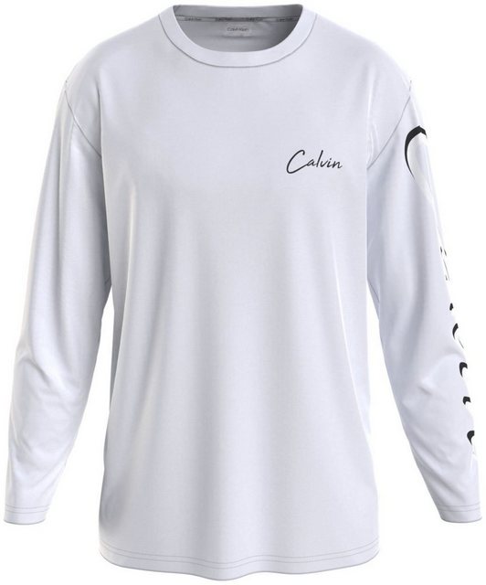 Calvin Klein Langarmshirt »SCRIPT LONG SLEEVE T-SHIRT« günstig online kaufen