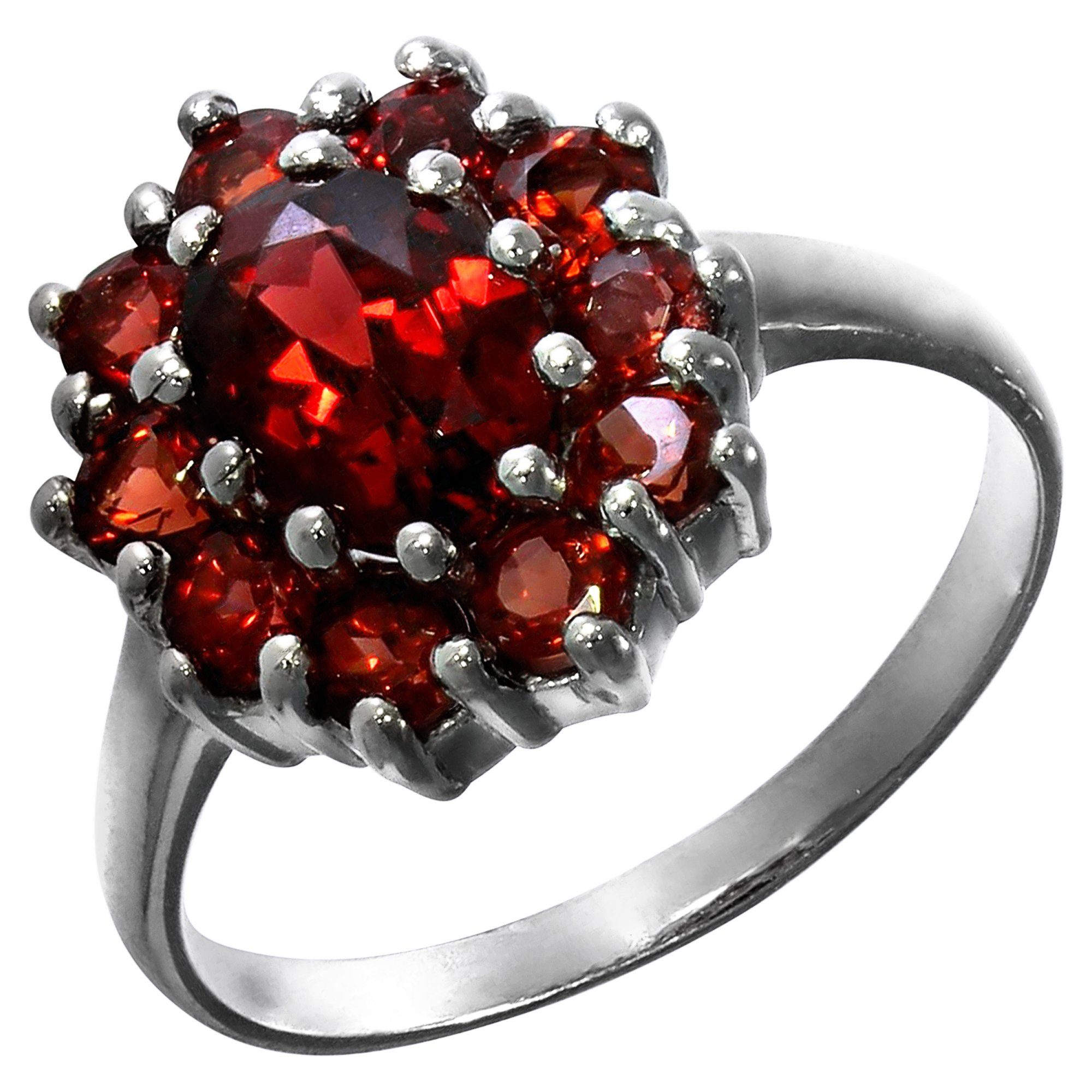 Vivance Fingerring 925/- Sterling Silber Granat günstig online kaufen