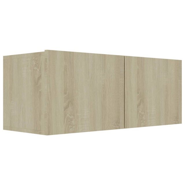 furnicato TV-Schrank Sonoma-Eiche 80x30x30 cm Holzwerkstoff günstig online kaufen