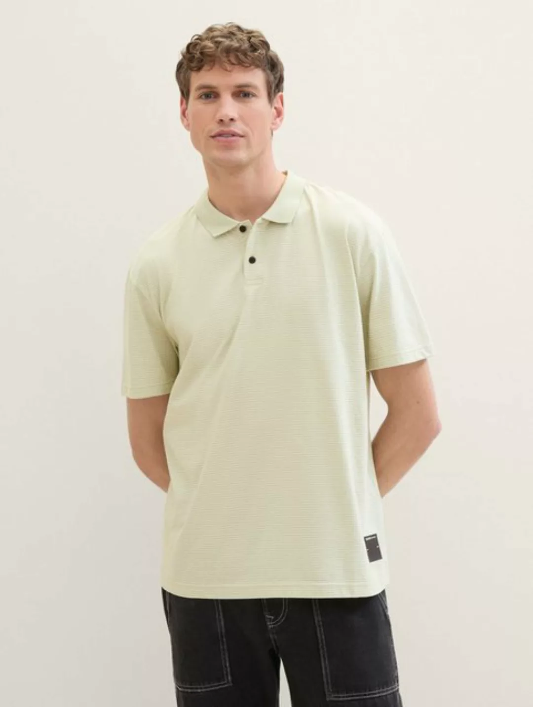 TOM TAILOR Denim Poloshirt Gestreiftes Poloshirt günstig online kaufen