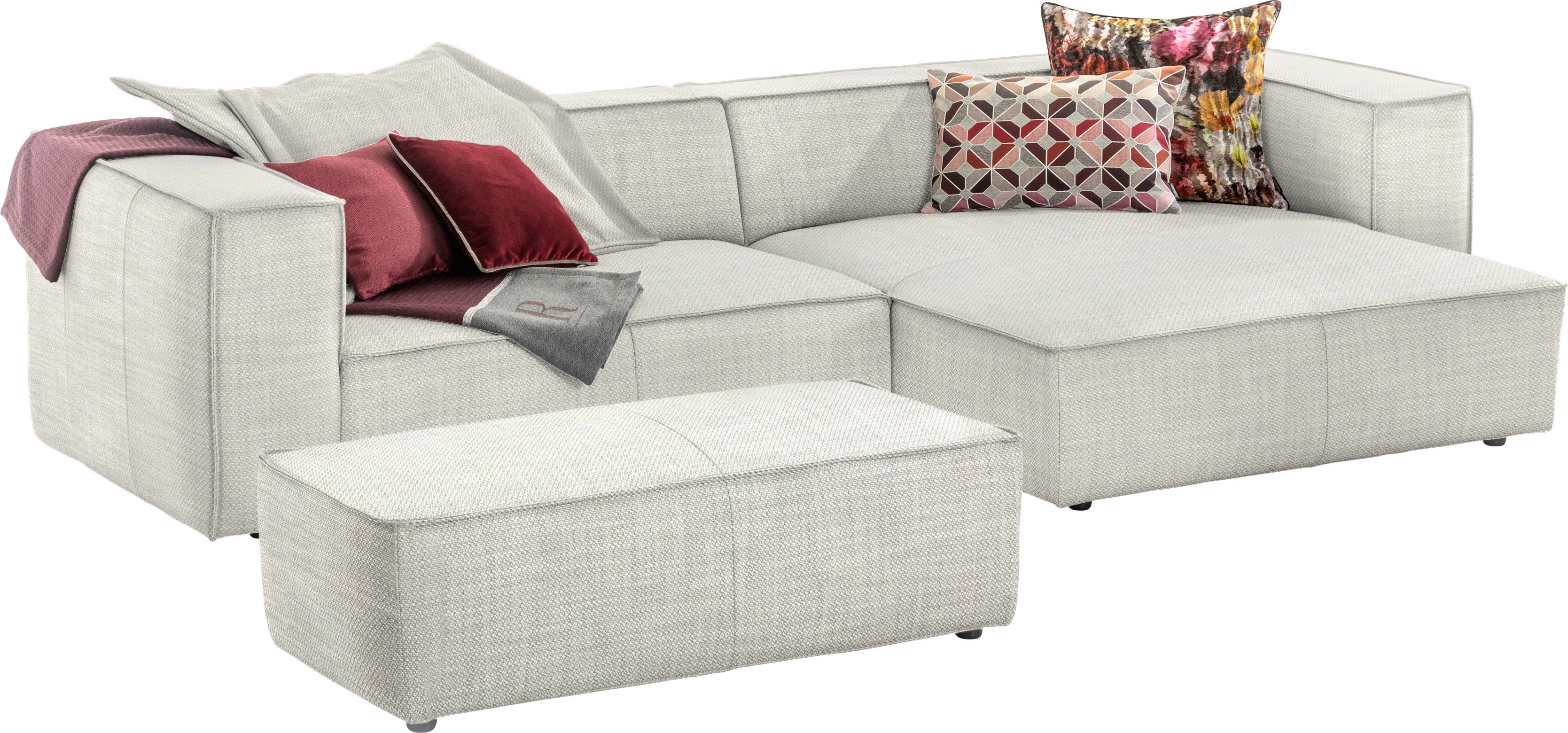 W.SCHILLIG Ecksofa "around-the-block", (Spar-Set) günstig online kaufen