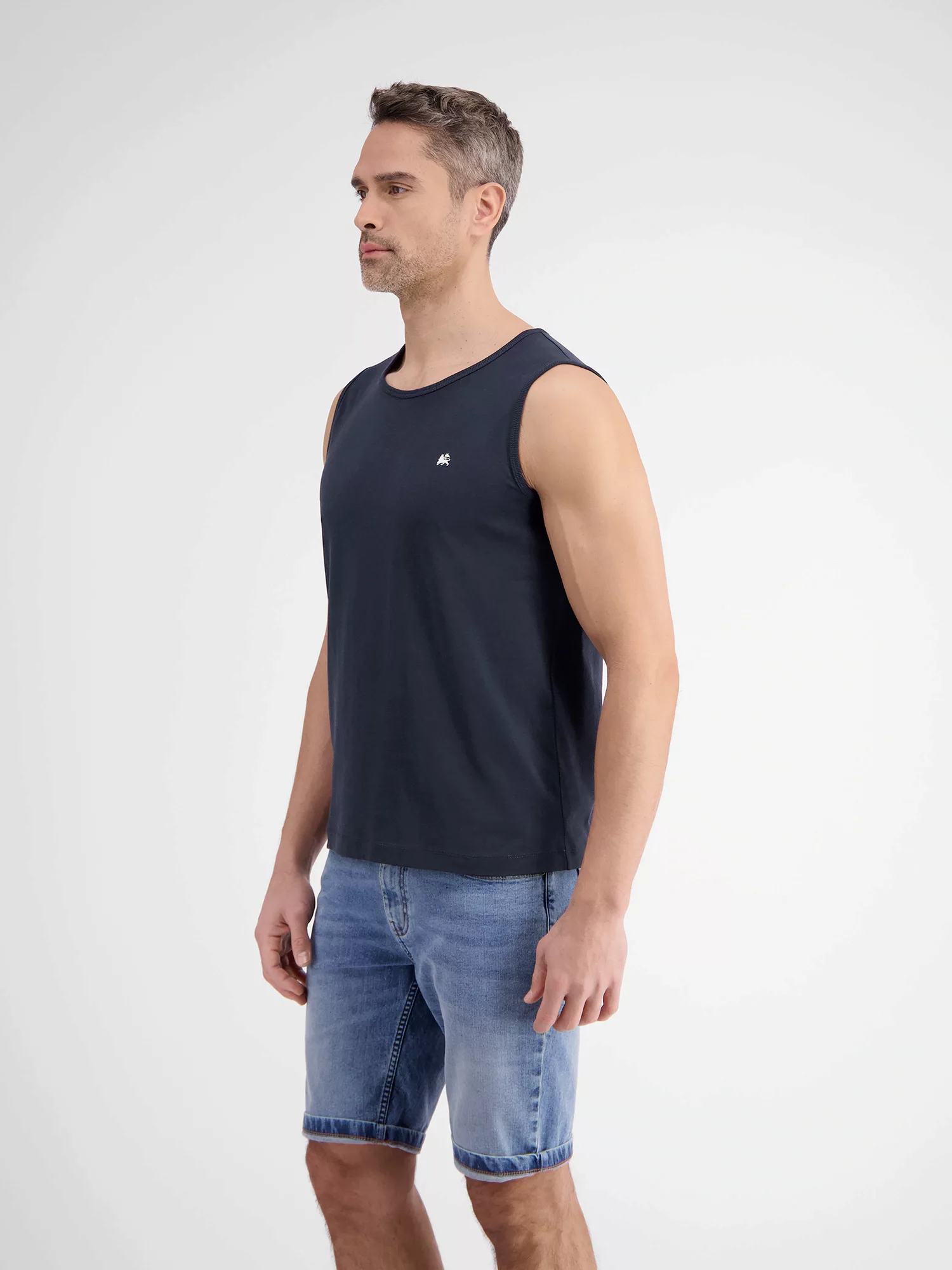 LERROS Muskelshirt "LERROS Unifarbenes Tanktop für Herren" günstig online kaufen