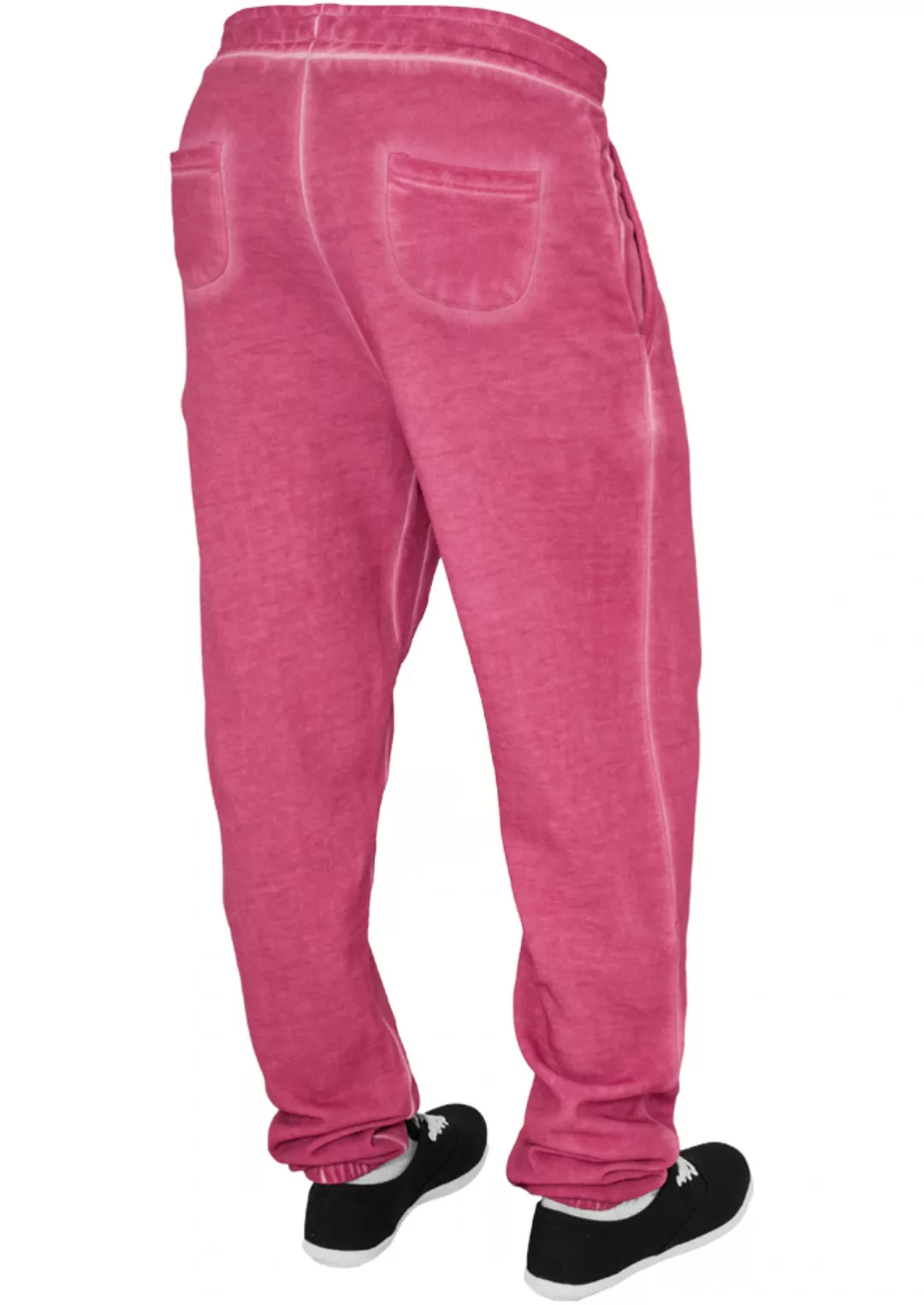 URBAN CLASSICS Stoffhose "Urban Classics Damen Ladies Spray Dye Sweatpant", günstig online kaufen