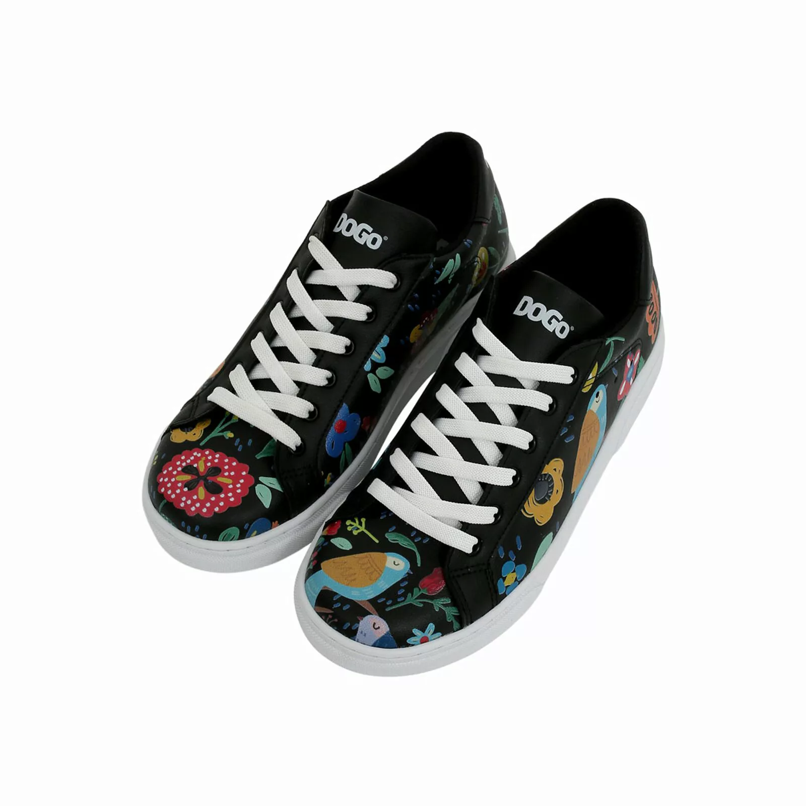 DOGO Sneaker "Damen Ace Sneakers Flowers & Birds Vegan Damen Sneaker / Fema günstig online kaufen