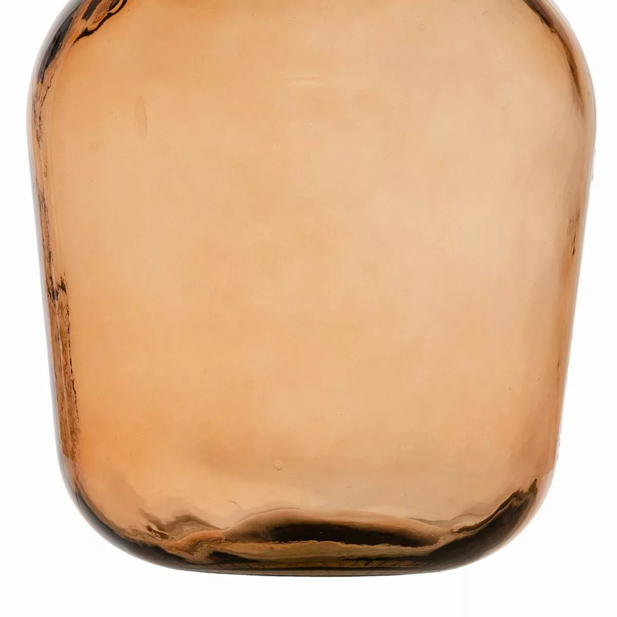 Dekorative Karaffe 36,5 X 36,5 X 56 Cm Recyceltes Glas Karamell günstig online kaufen