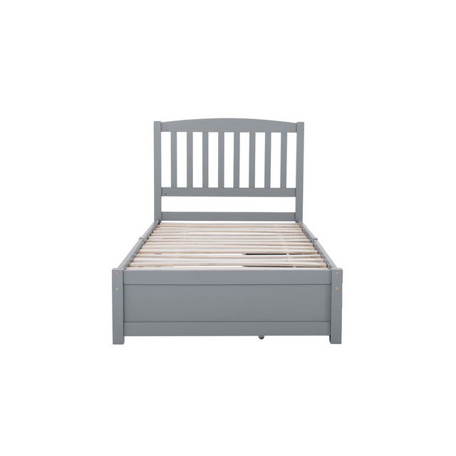 IDEASY Einzelbett Plattformbett, Bett aus massivem Kiefernholz, 90 x 200 cm günstig online kaufen