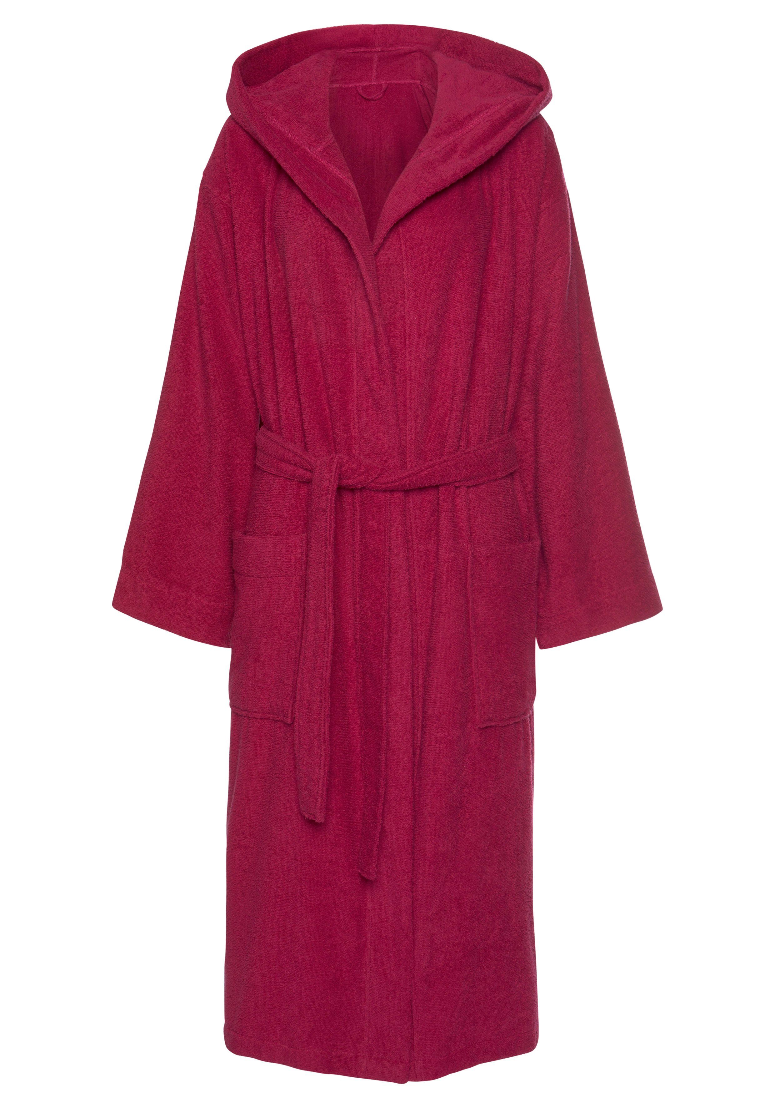 Bruno Banani Unisex-Bademantel Robby, ideal für günstig online kaufen
