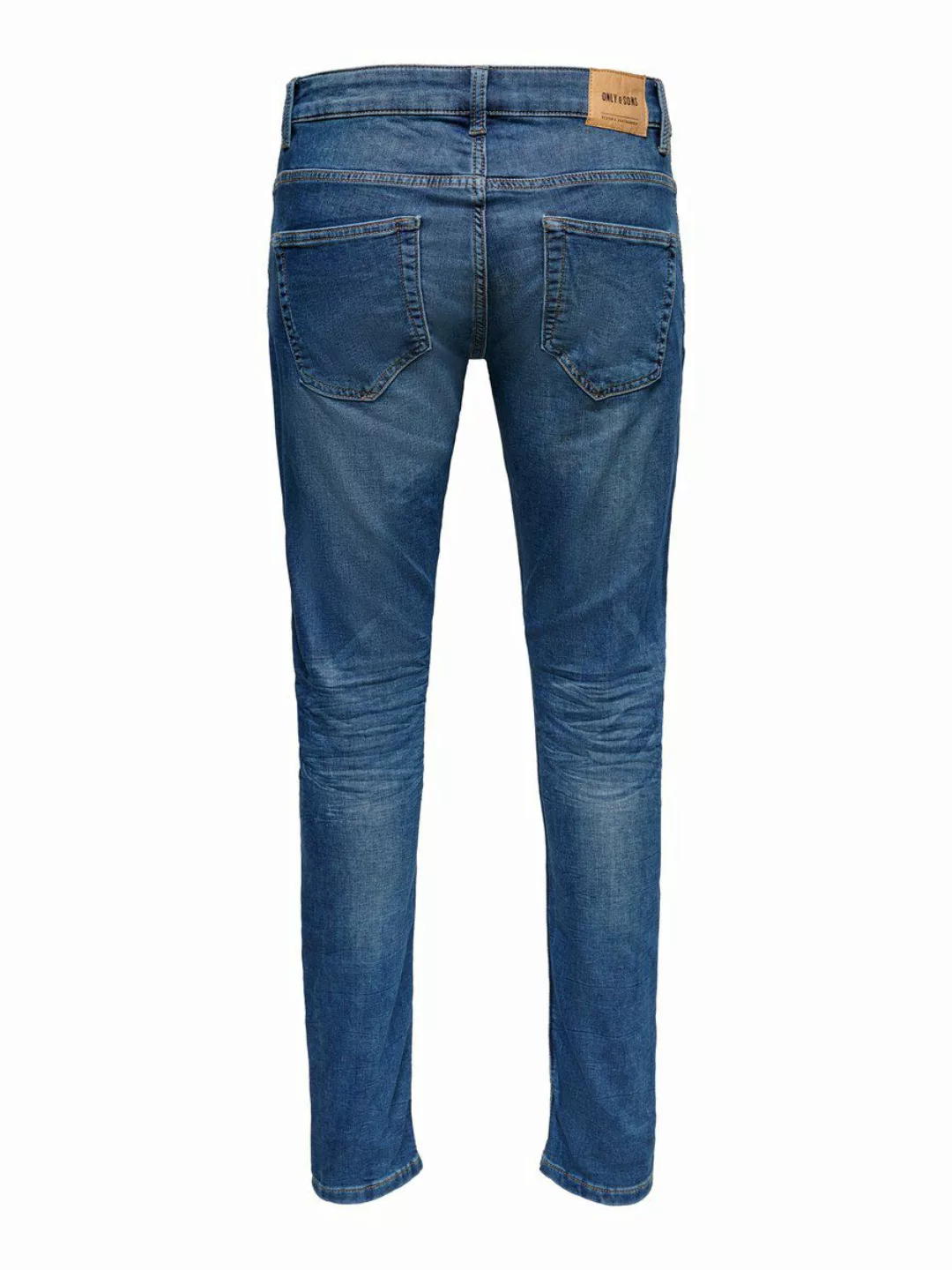Only & Sons Herren Jeans onsLOOM BLUE JOG PK 8472 - Slim Fit - Blau - Blue günstig online kaufen