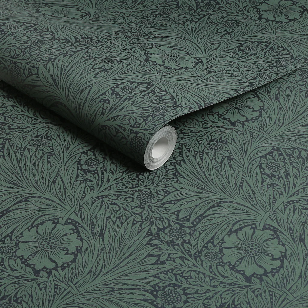 WILLIAM MORRIS AT HOME Vliestapete »Marigold Fibrous«, Retro, Design Tapete günstig online kaufen