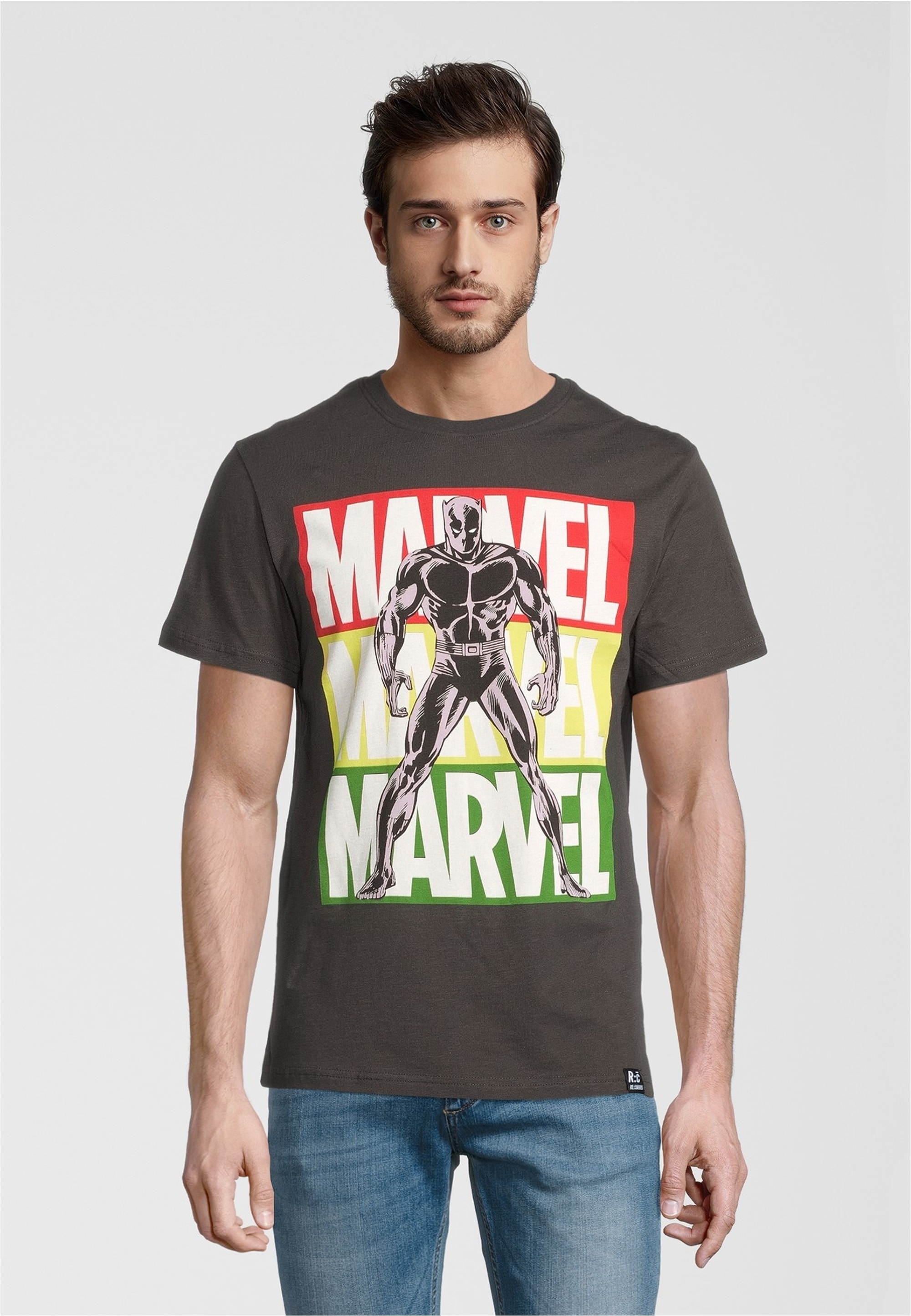 Recovered T-Shirt "Marvel Black Panther Pop Art", im zeitlosen Design günstig online kaufen