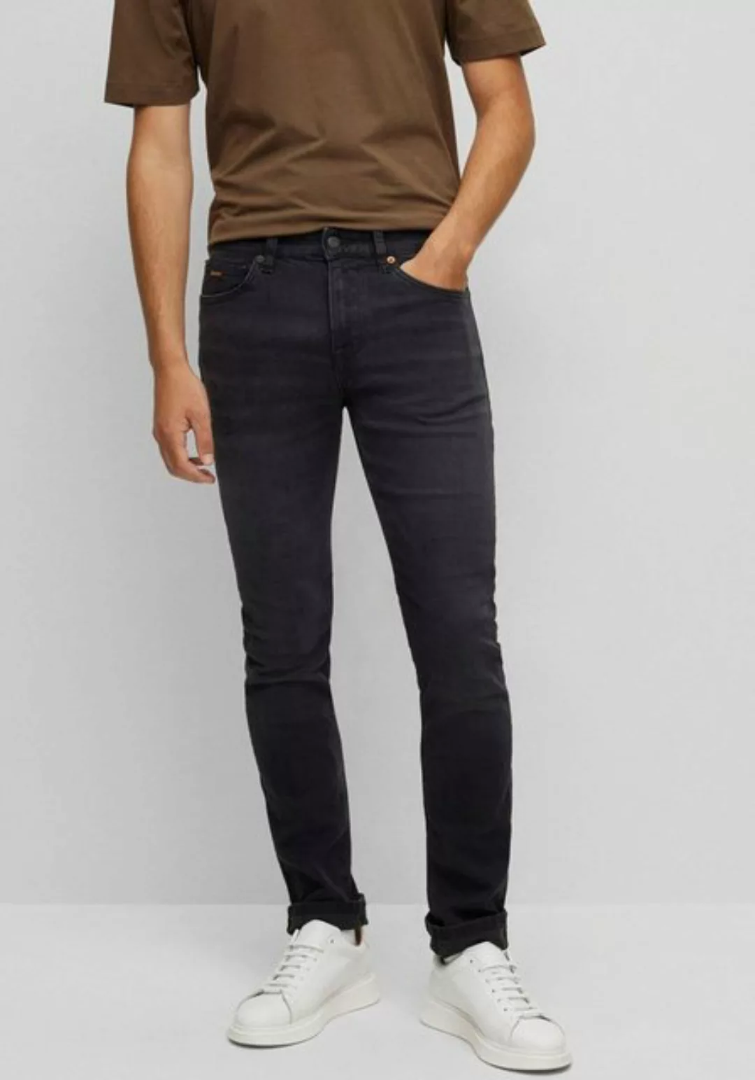 BOSS ORANGE Slim-fit-Jeans Delaware aus Super-Stretch-Denim günstig online kaufen