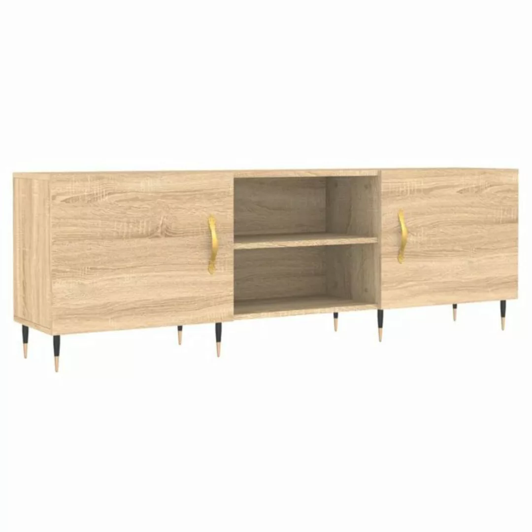 furnicato TV-Schrank Sonoma-Eiche 150x30x50 cm Holzwerkstoff (1-St) günstig online kaufen