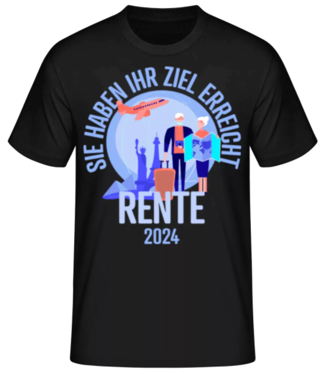 Ziel Erreicht Rente 2024 · Männer Basic T-Shirt günstig online kaufen
