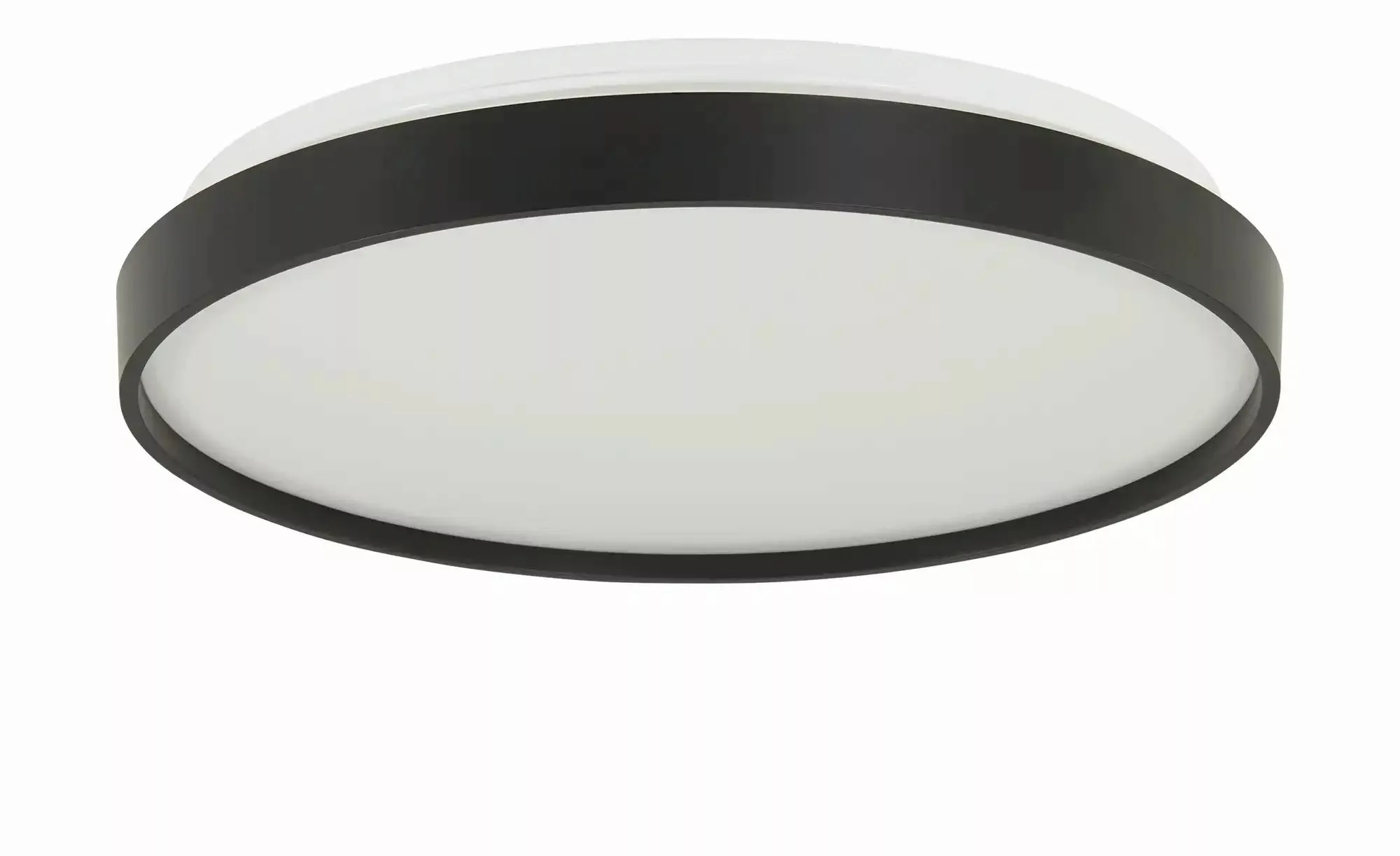 KHG LED-Panel ¦ schwarz ¦ Maße (cm): H: 2  Ø: 35.5 Lampen & Leuchten > Deck günstig online kaufen