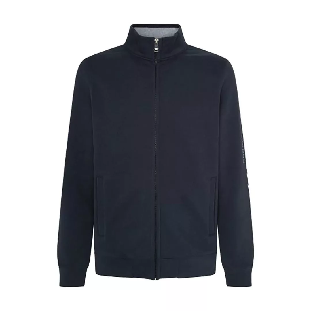 Hackett London Sweatshirt Mit Reißverschluss 3XL Dark Navy günstig online kaufen