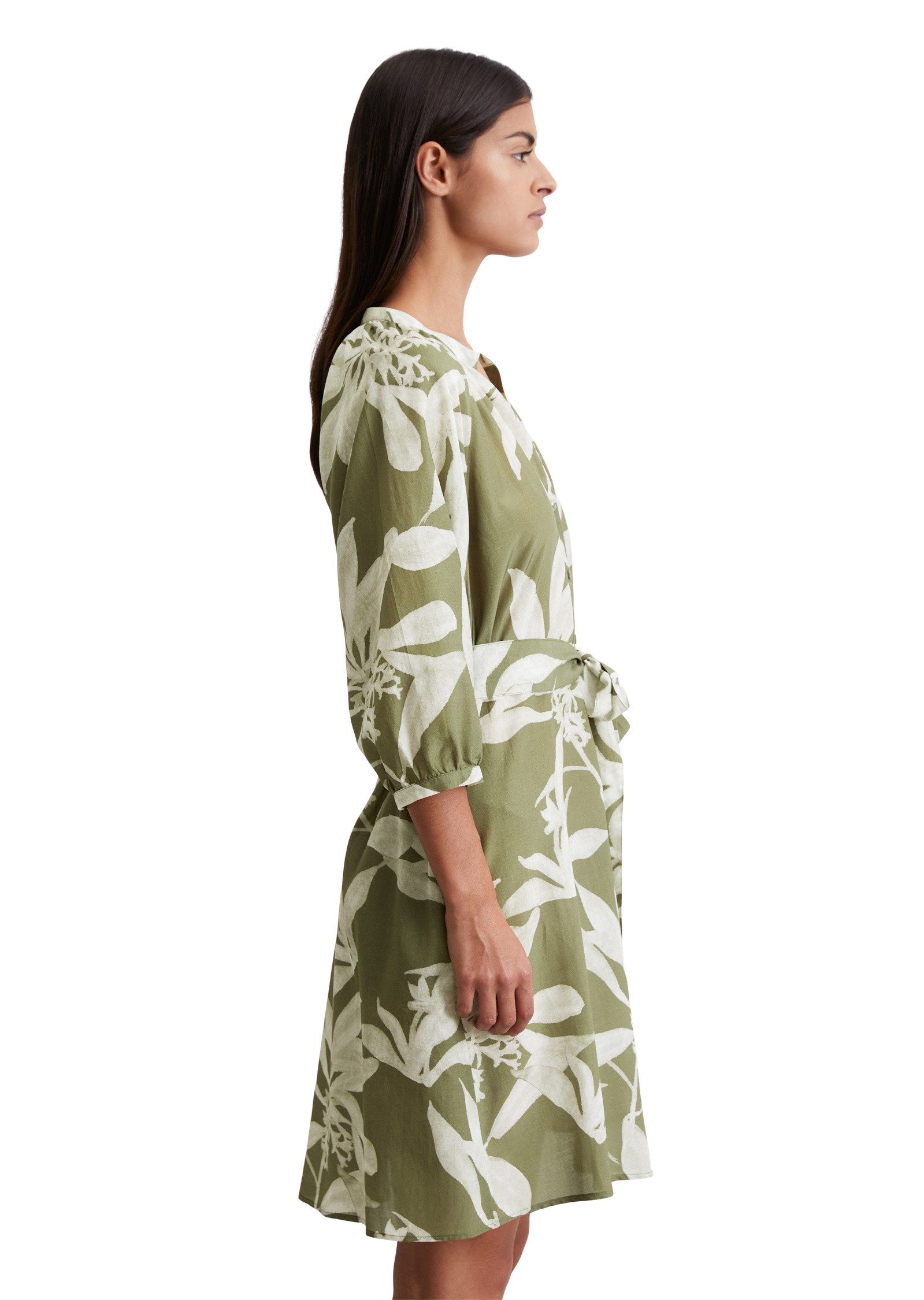 Marc OPolo Druckkleid "aus Organic-Cotton-Viskose-Mix" günstig online kaufen