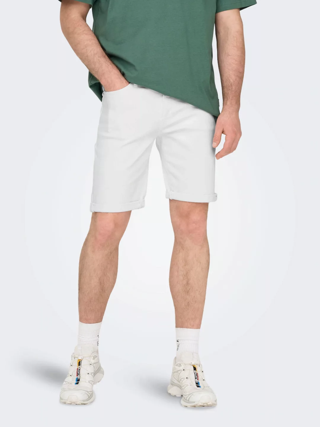 ONLY & SONS Jeansshorts "ONSPLY LIGHT BLUE 5189 SHORTS DNM NOOS" günstig online kaufen