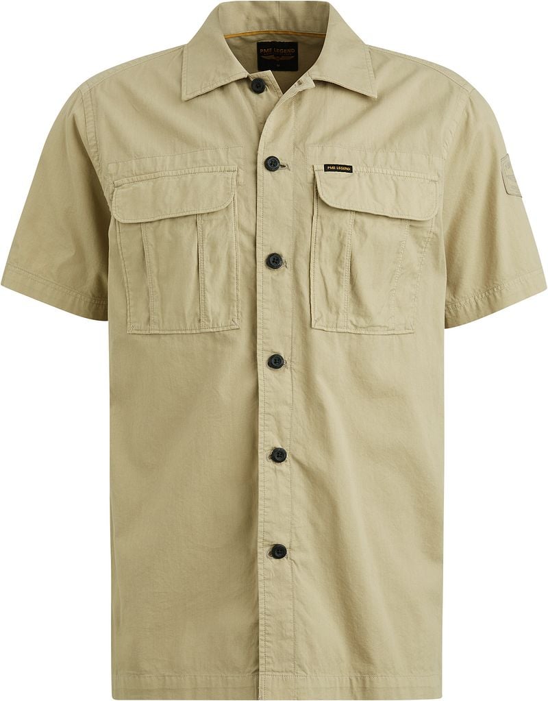 PME Legend Short Sleeve Hemd Bedford Grün - Größe XXL günstig online kaufen