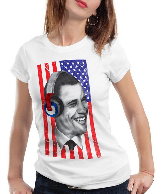 style3 T-Shirt USA NSA Records Obama unites states america stars günstig online kaufen