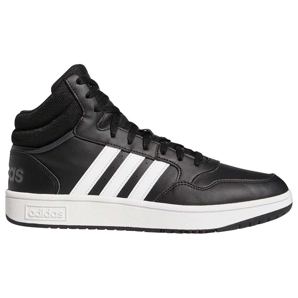 Adidas Hoops 3.0 Mid Sportschuhe EU 44 2/3 Core Black / Ftwr White / Grey S günstig online kaufen
