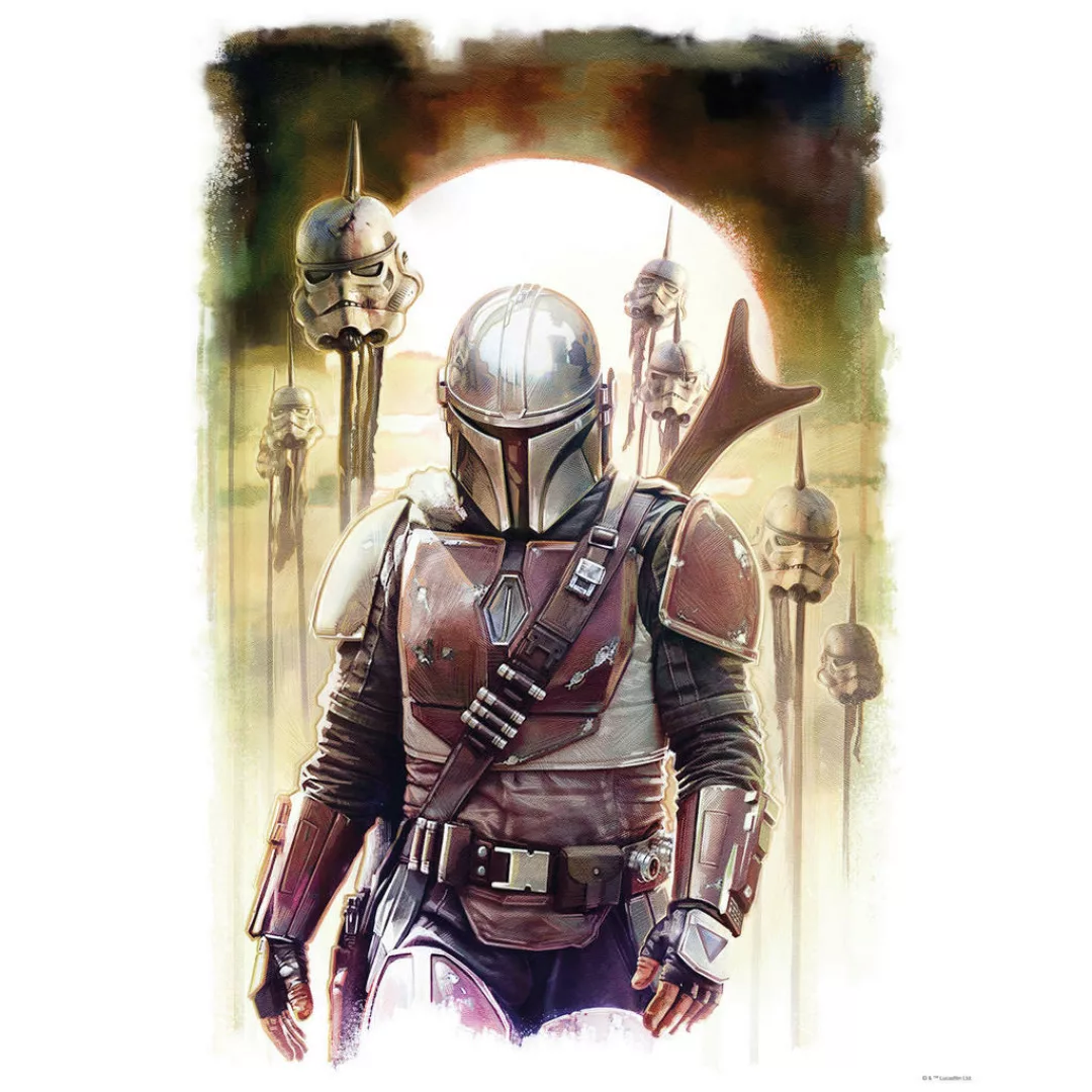 Komar Poster Mandalorian Impaler Disney B/L: ca. 40x50 cm günstig online kaufen