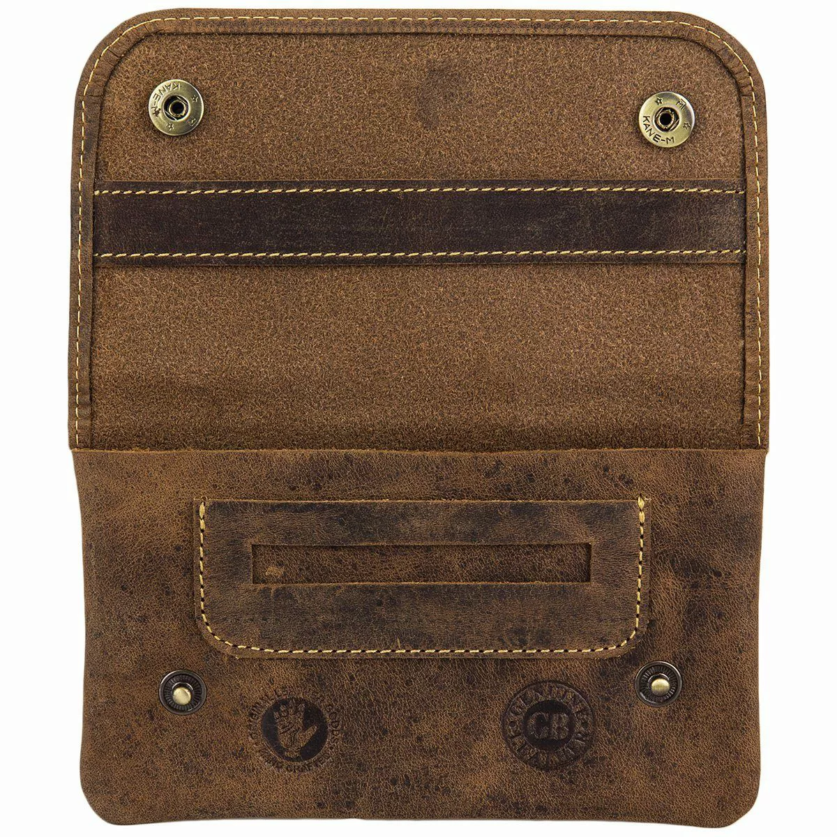 Greenburry Brustbeutel Vintage Leder Tabacco Case günstig online kaufen