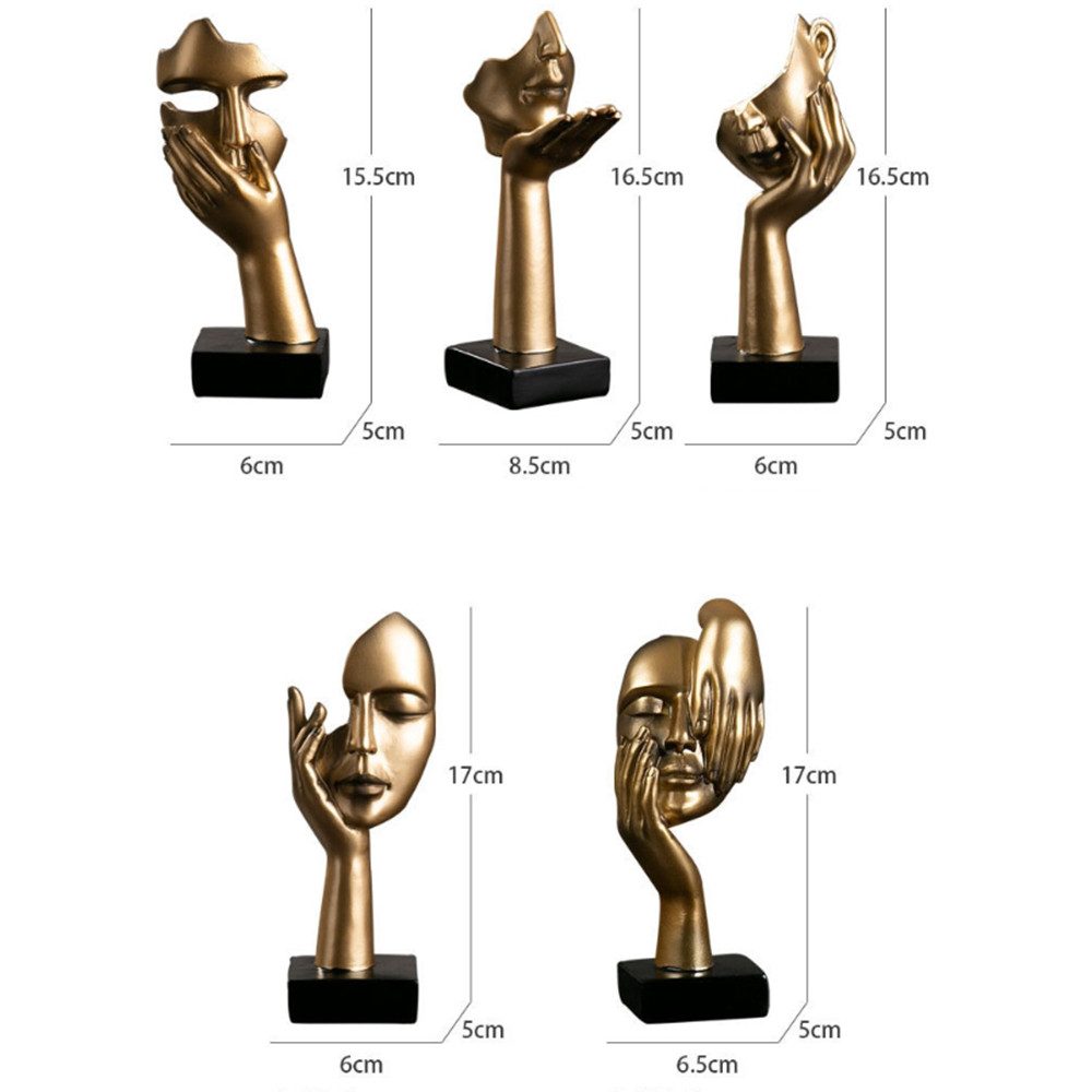 Coonoor Skulptur Akzentkunst Frau Gesicht Statue günstig online kaufen