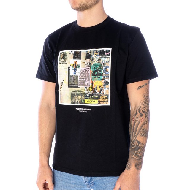 Weekend Offender T-Shirt T-Shirt WO Posters, G 3XL, F black günstig online kaufen