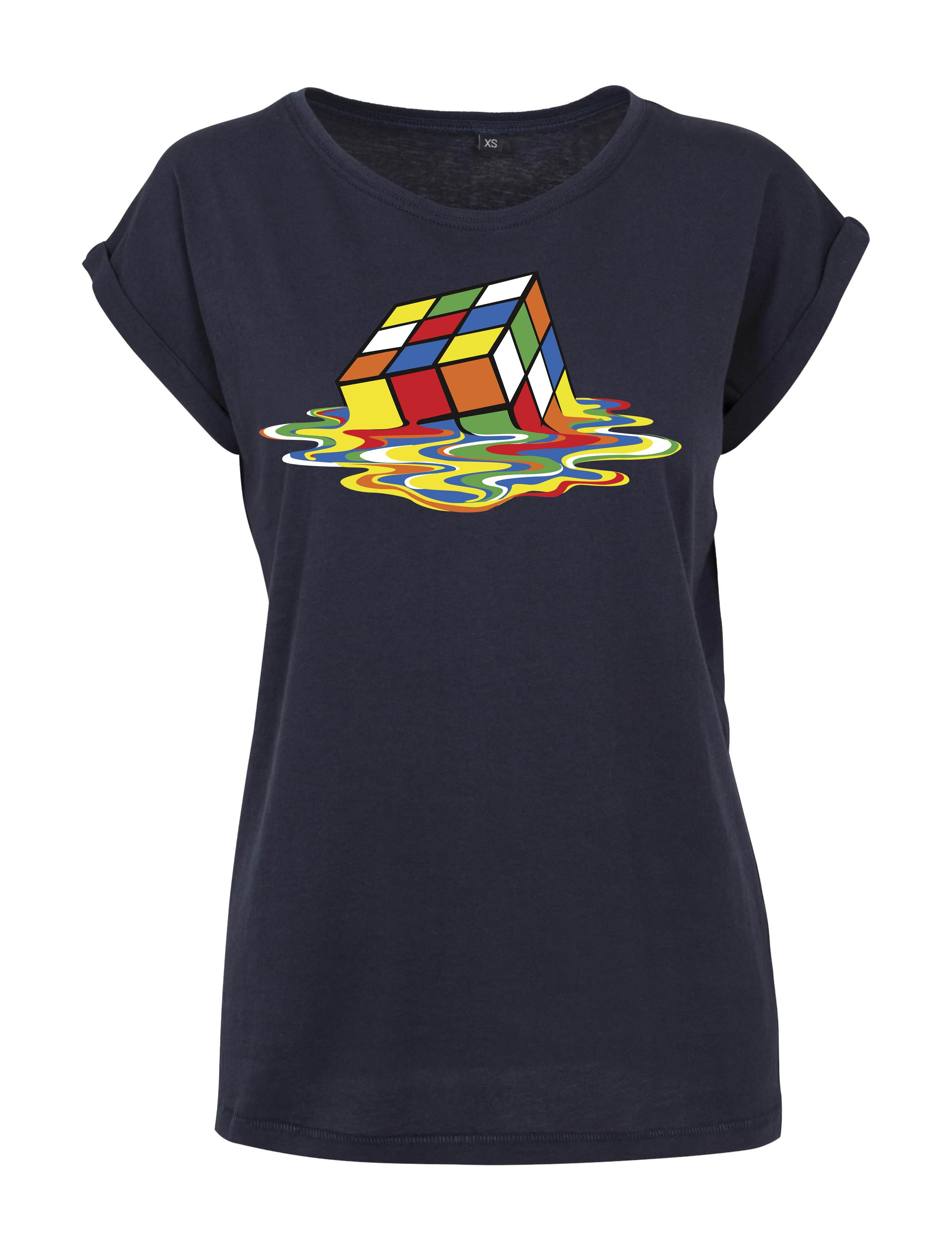 Youth Designz Print-Shirt "Zauberwürfel" Damen T-Shirt günstig online kaufen