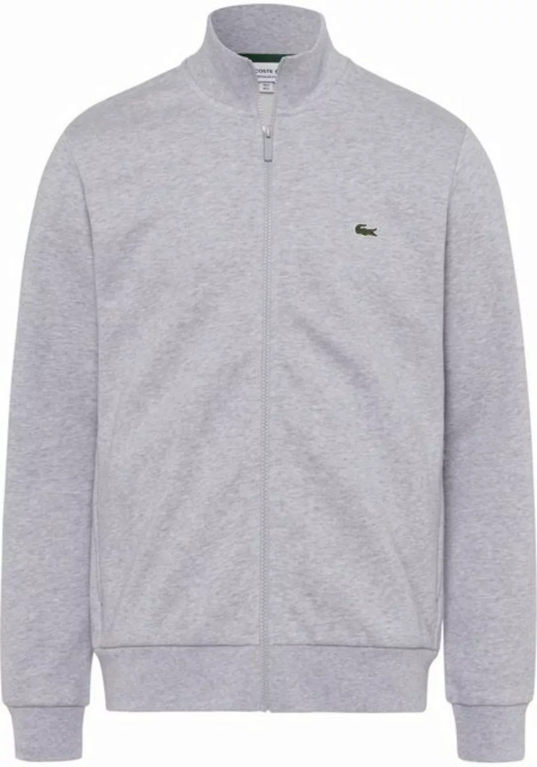 Lacoste Sweatjacke Jogger-Sweatshirt aus aufgerautem Fleece mit aufgestickt günstig online kaufen