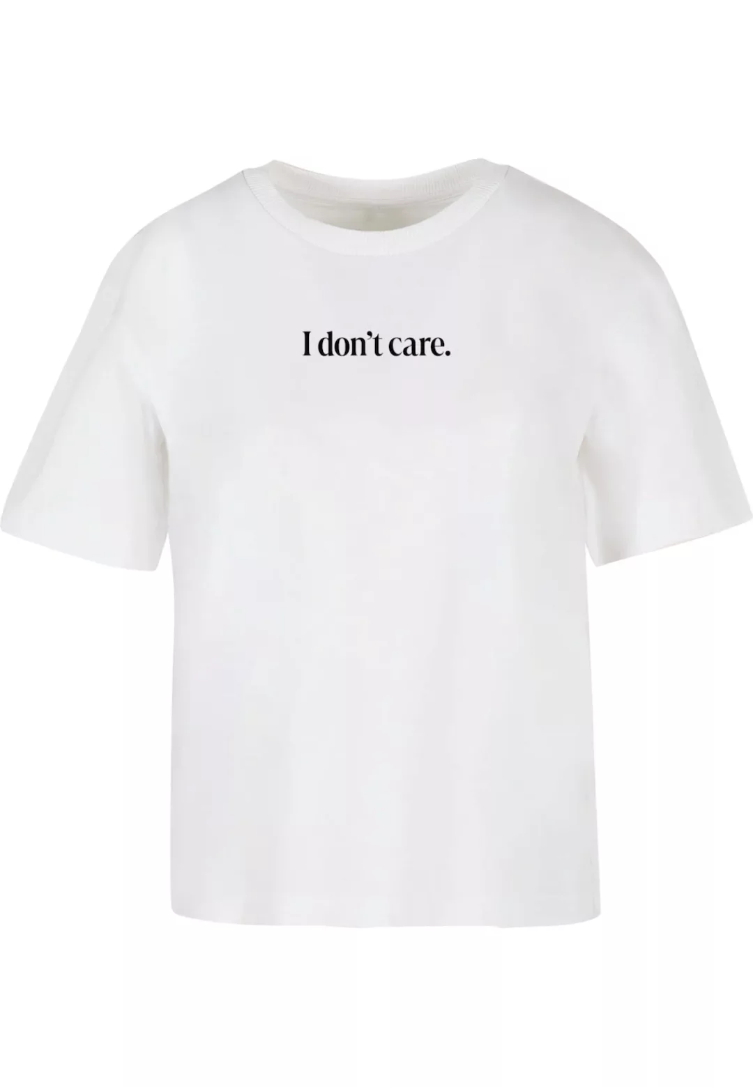 Miss Tee T-Shirt "Miss Tee I Don´t Care Tee" günstig online kaufen