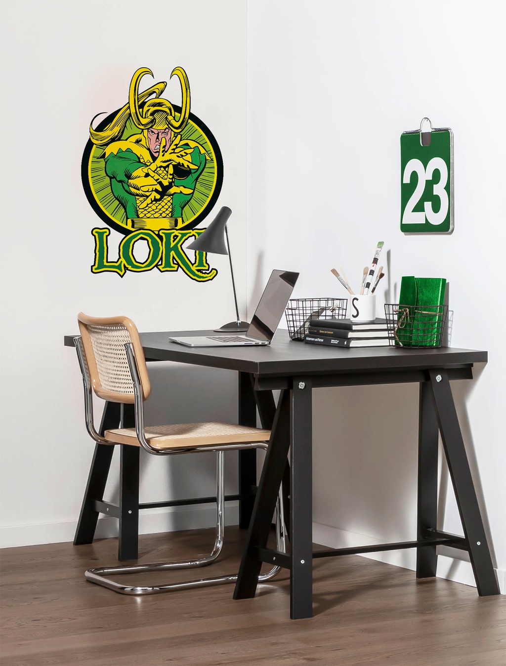 Komar Wandtattoo "Loki Comic Classic - Größe 50 x 70 cm", (1 St.), selbstkl günstig online kaufen