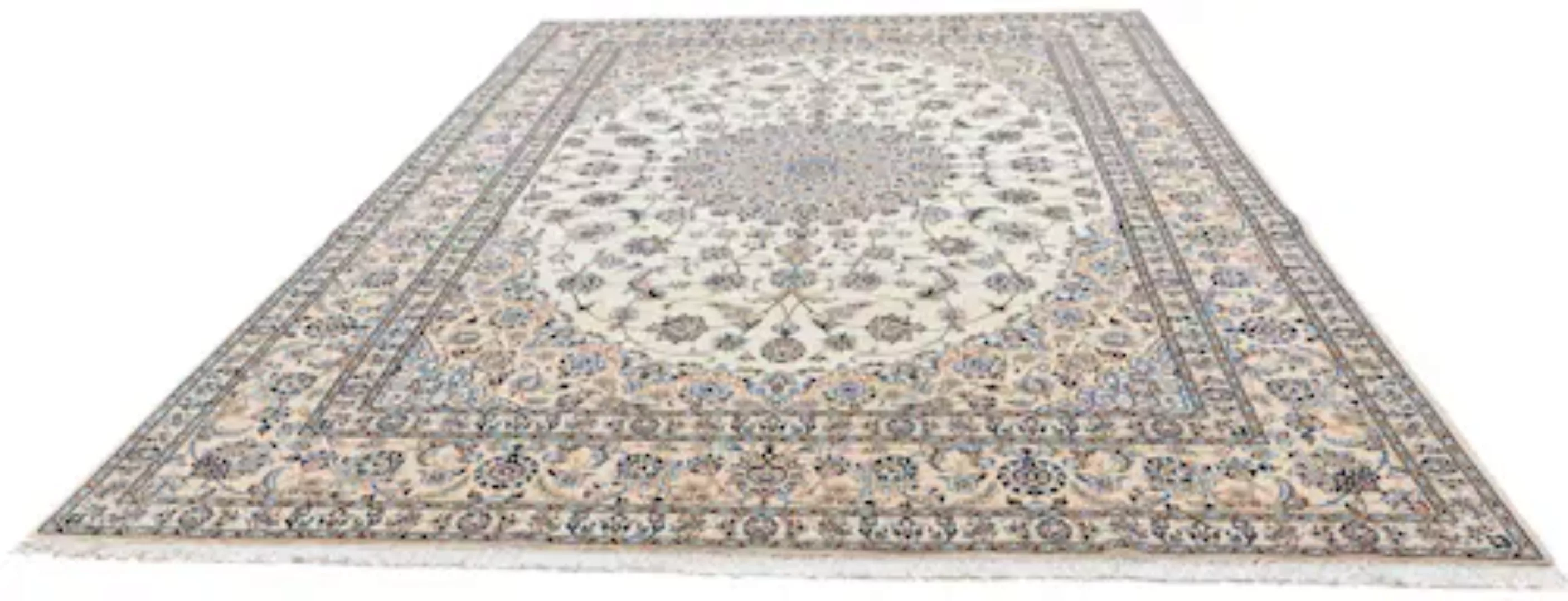 morgenland Wollteppich »Moud Medaillon Beige 356 x 248 cm«, rechteckig günstig online kaufen