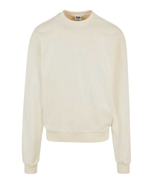 URBAN CLASSICS Sweatshirt Urban Classic Ultra Heavy Sweatshirt Beige Baumwo günstig online kaufen