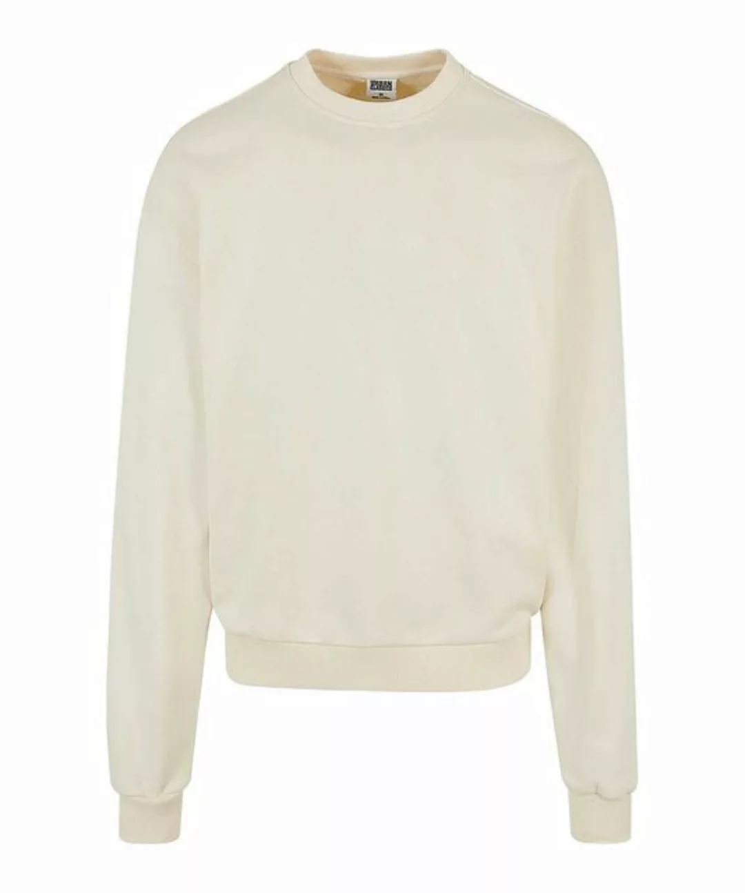 URBAN CLASSICS Sweatshirt Urban Classic Ultra Heavy Sweatshirt Beige Baumwo günstig online kaufen