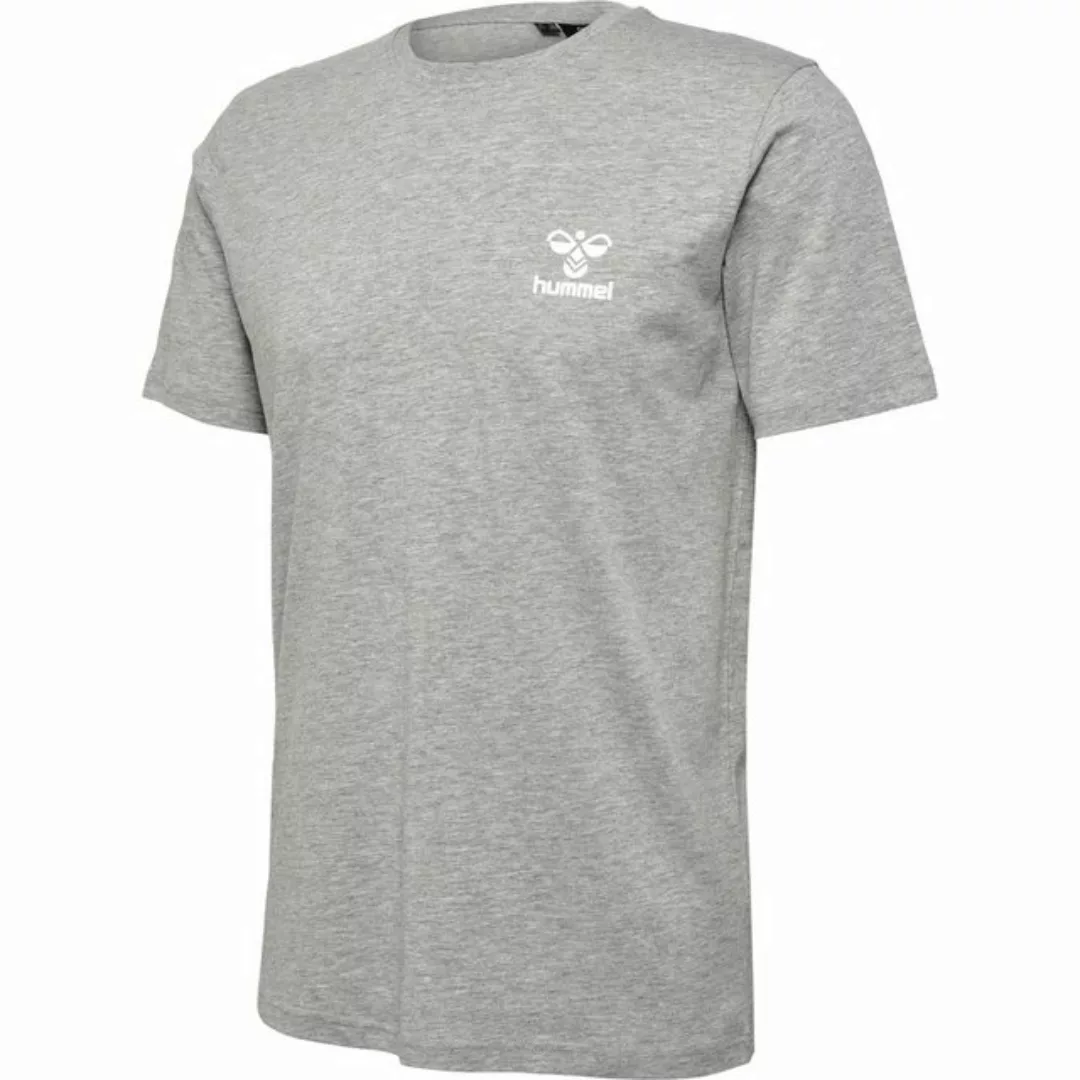 hummel Kurzarmshirt hmlFav Logo T-Shirt GREY MELANGE günstig online kaufen