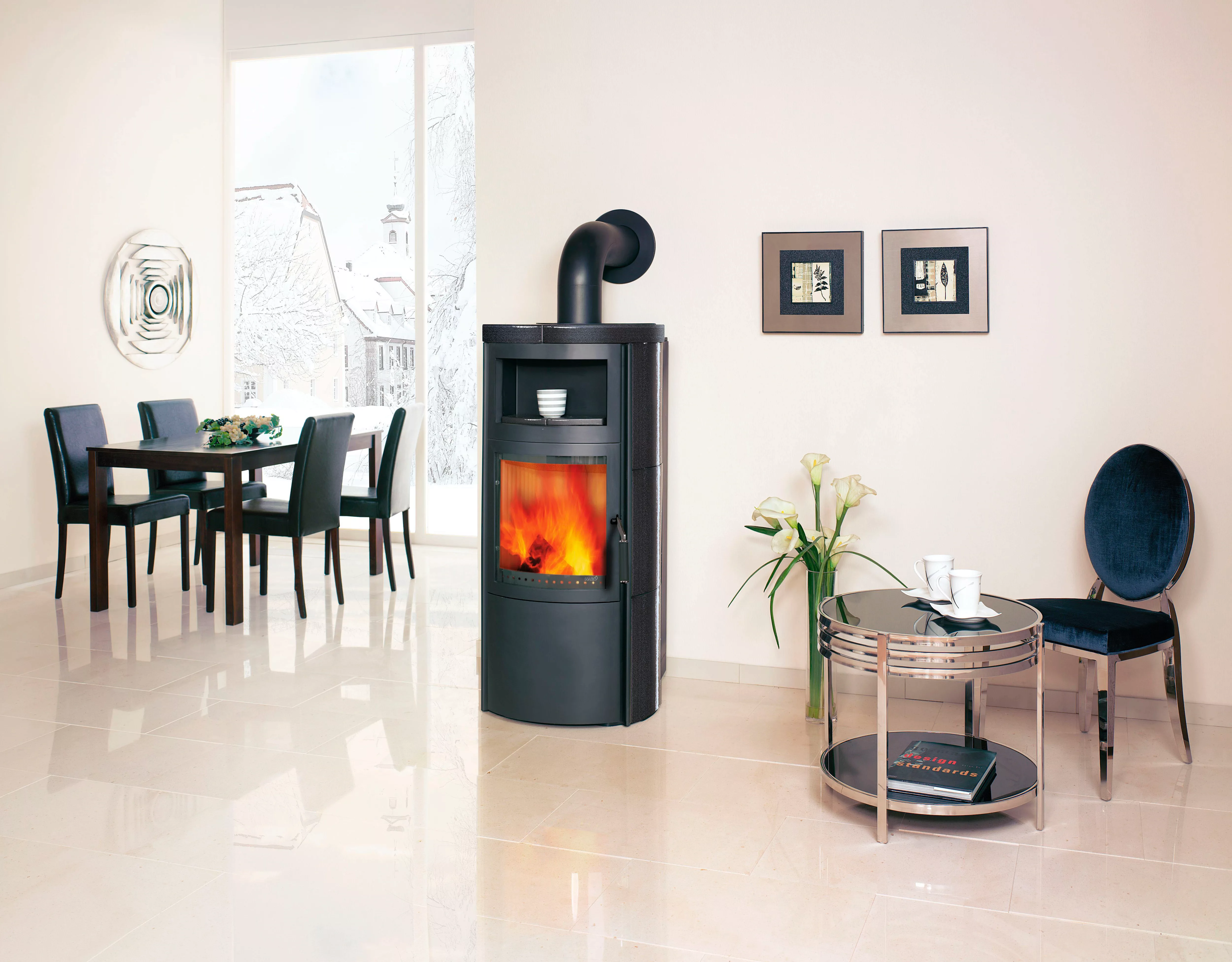 HARK Kaminofen »»Vito WW GT ECOplus 14,2 KW««, meteor-schwarz günstig online kaufen