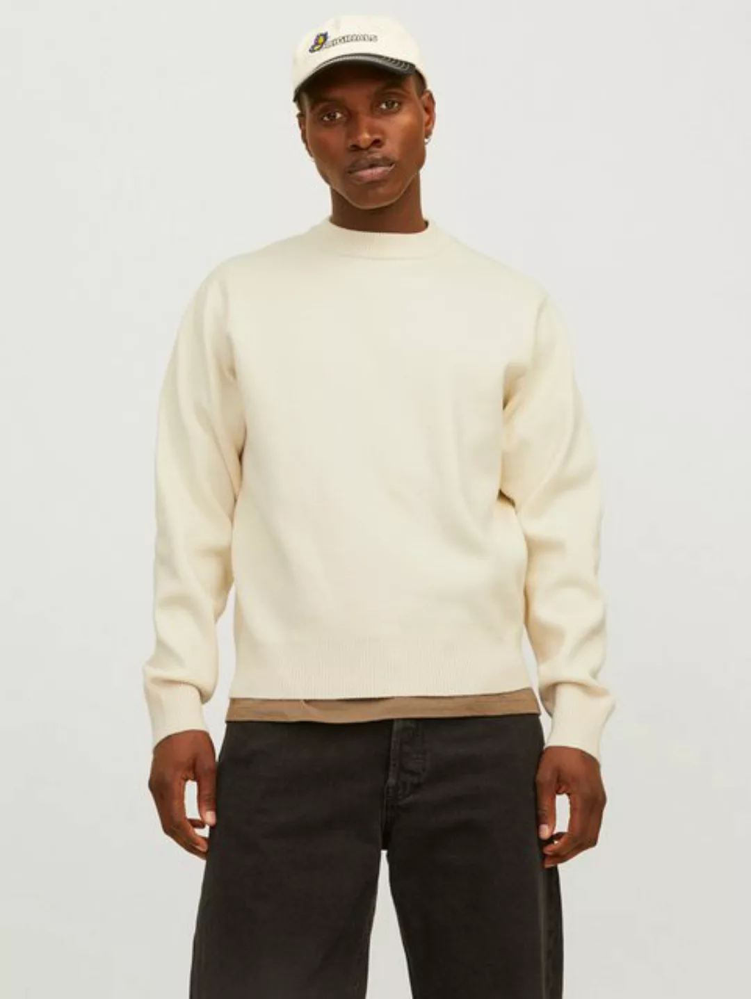 Jack & Jones Rundhalspullover JORVESTERBRO KNIT CREW NECK SN günstig online kaufen