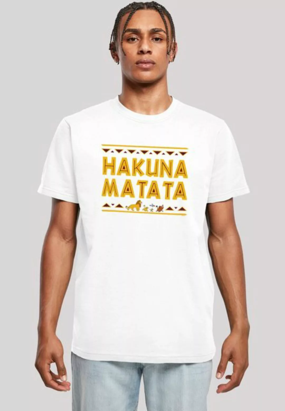 F4NT4STIC T-Shirt Disney König der Löwen Hakuna Matata Herren,Premium Merch günstig online kaufen