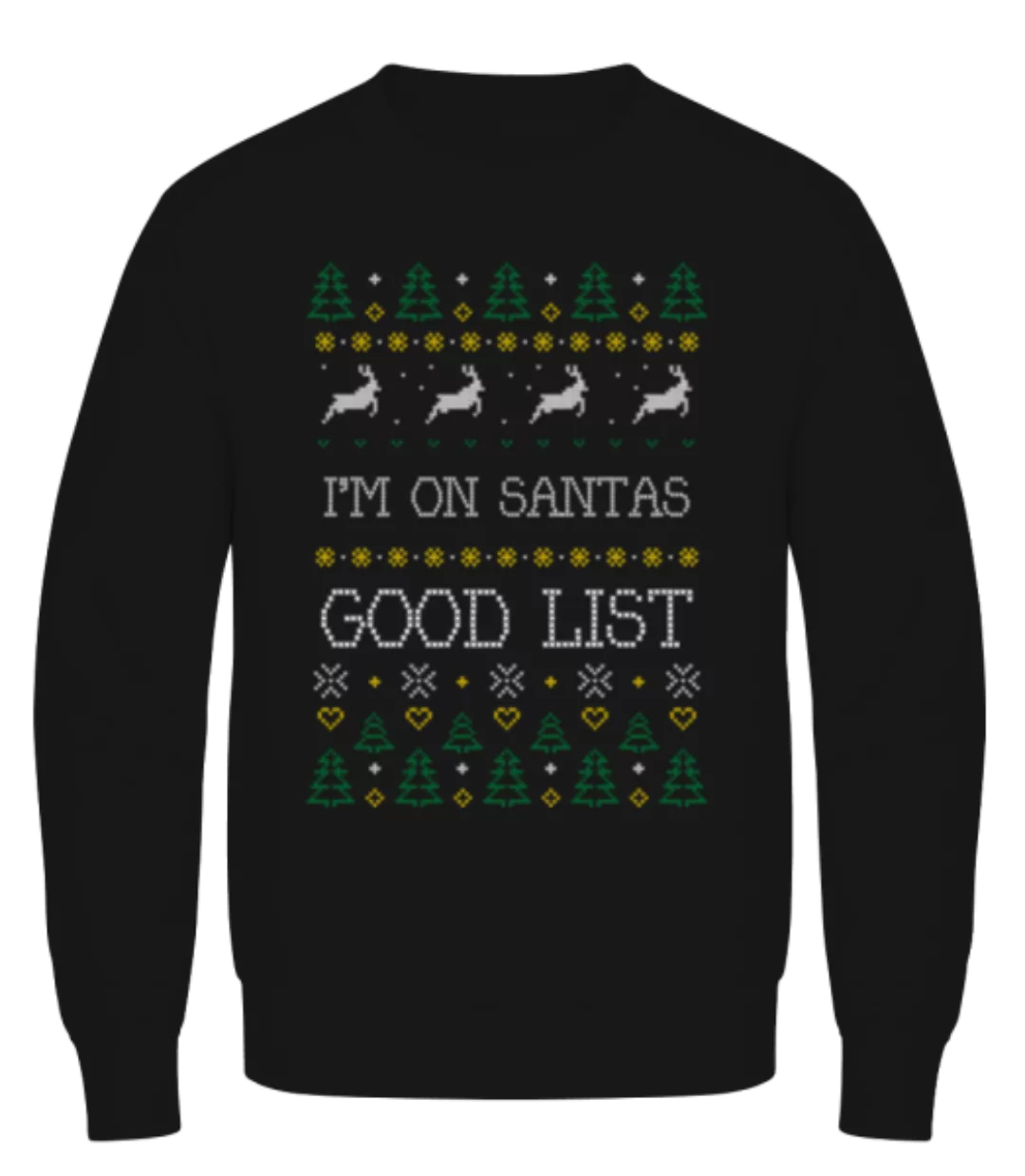 I Am On Santas Good List · Männer Pullover günstig online kaufen