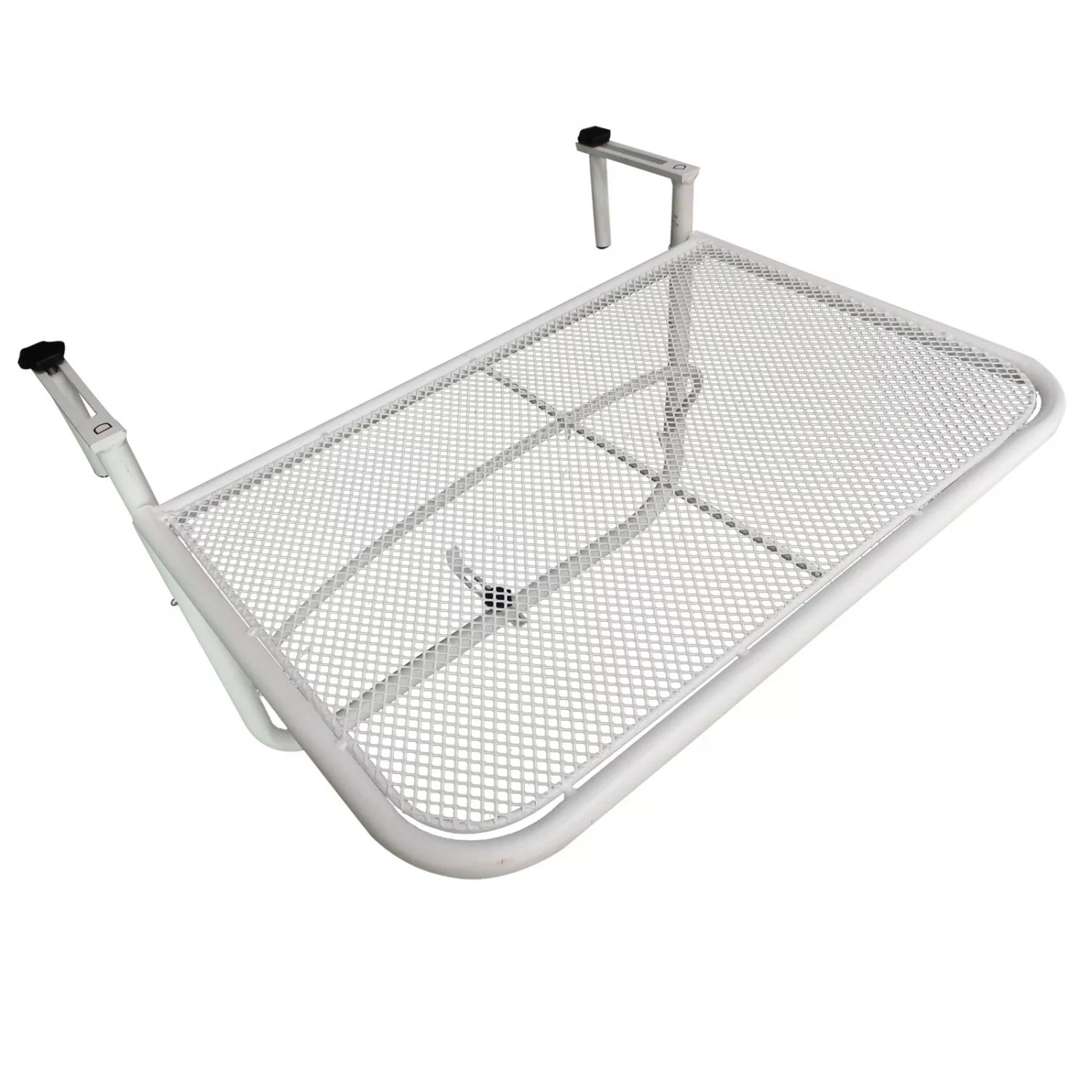 Outsunny Balkonhängetisch weiß Metall B/H/L: ca. 56,4x45x60 cm günstig online kaufen