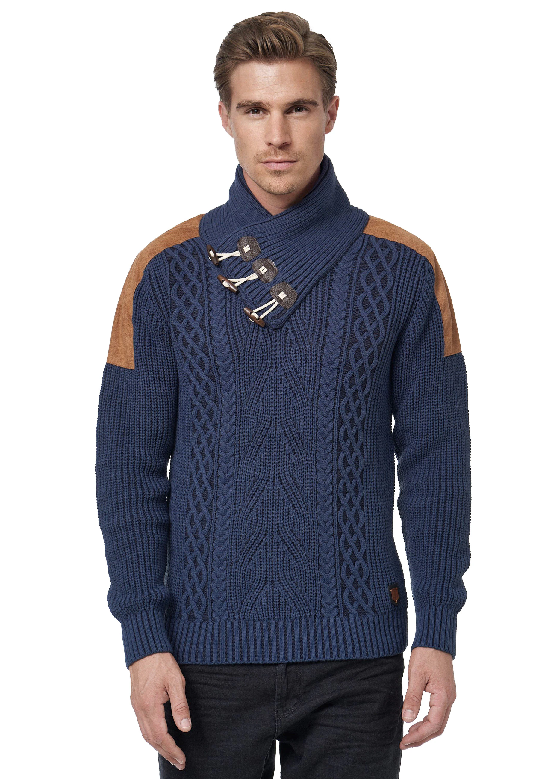 Rusty Neal Strickpullover, mit trendigem Strickmuster günstig online kaufen