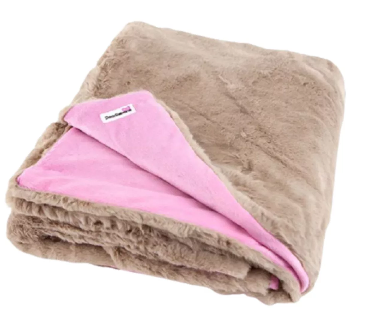 Hundedecke 100 X 150 Cm Polyester Beige/rosa günstig online kaufen