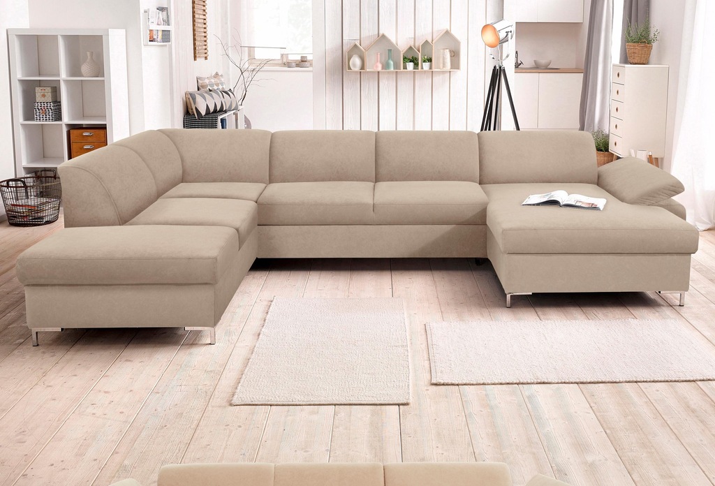 DOMO collection Wohnlandschaft "Santana mit viel Platz, komfortabel, modern günstig online kaufen