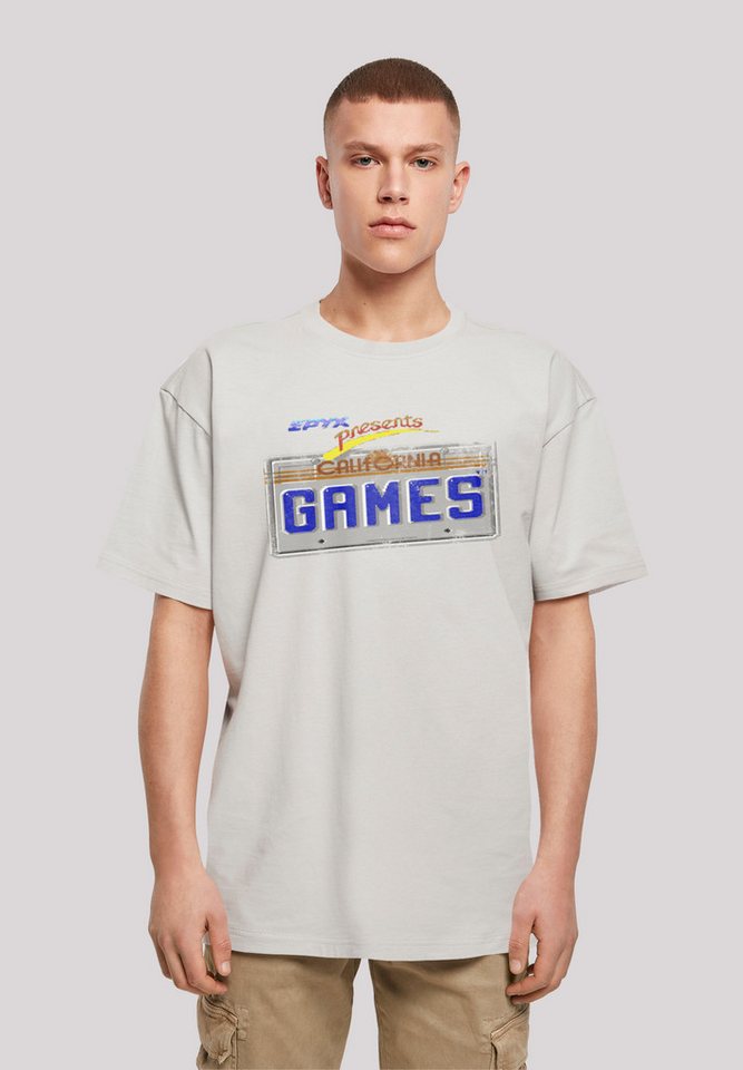 F4NT4STIC T-Shirt California Games Plate Print günstig online kaufen