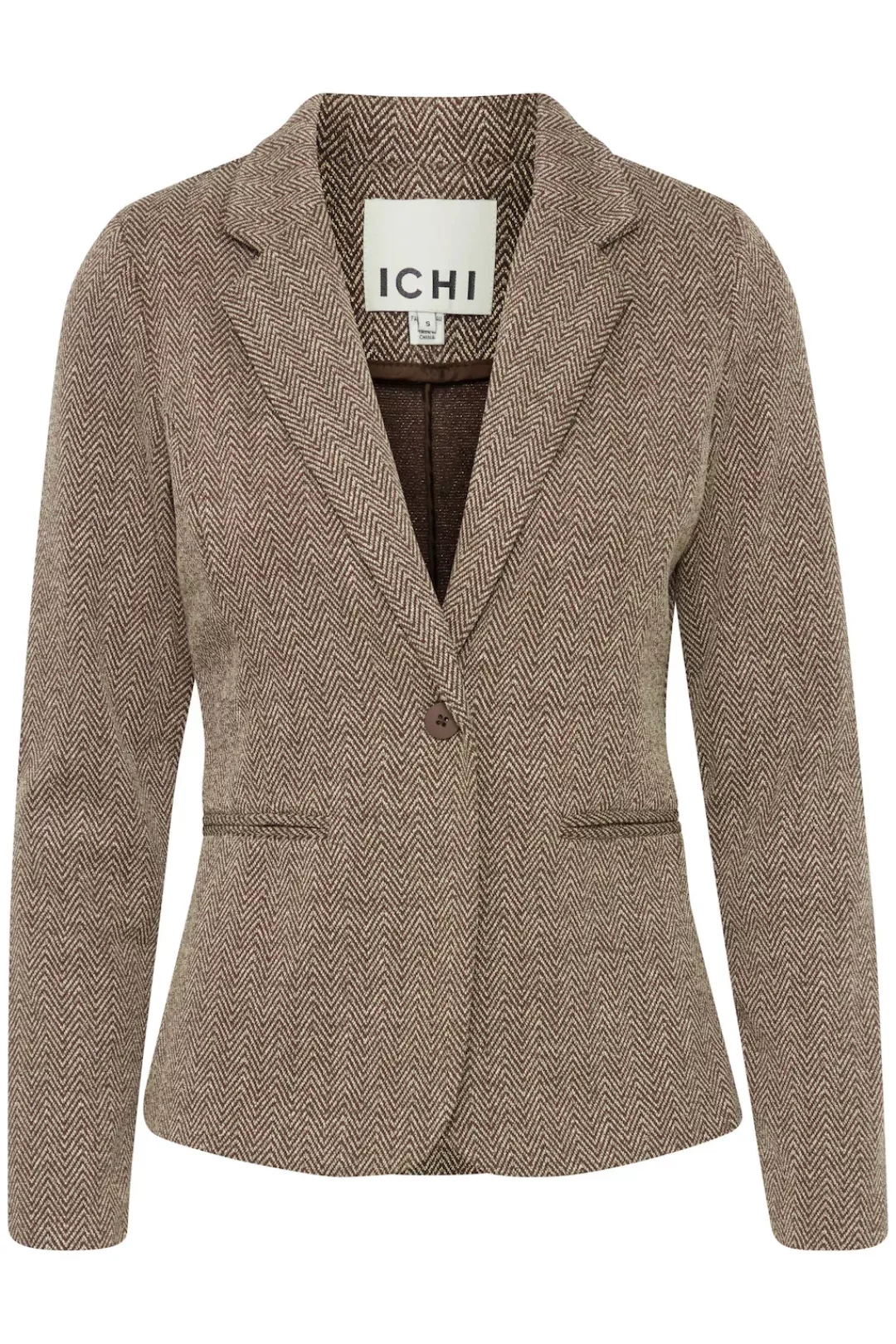 Ichi Kurzblazer IHKATE JACQUARD BL4 moderner Blazer günstig online kaufen