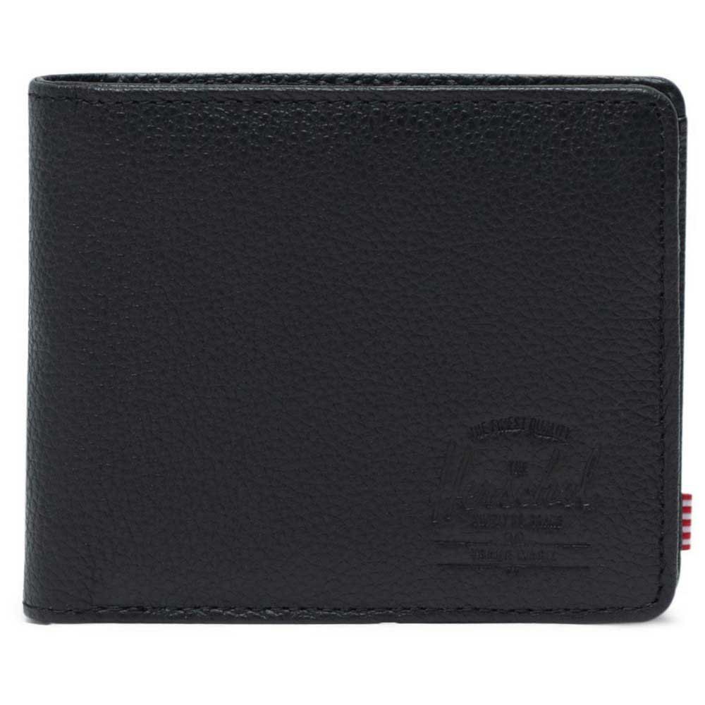 Herschel Roy + Coin Xl Leather Rfid One Size Black Pebbled Leather günstig online kaufen