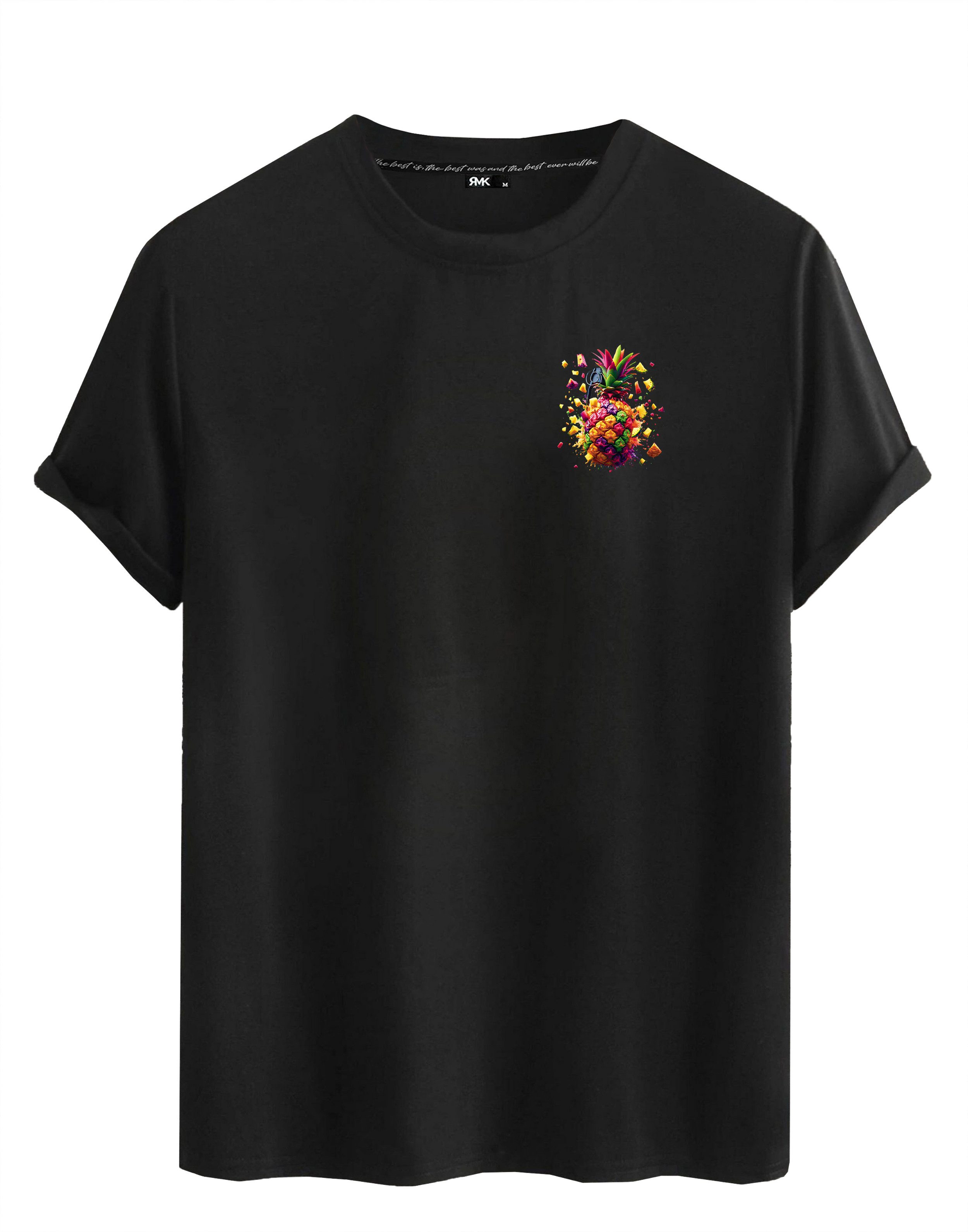 RMK T-Shirt Herren Shirt Basic Rundhals günstig online kaufen